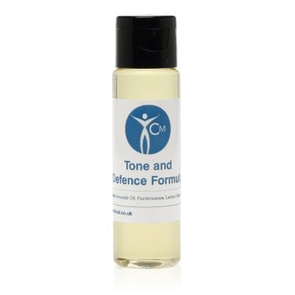Chemical Free Moisturiser - Natural Moisturiser - Clear Medical's Tone and Defence Formula Skin Oil